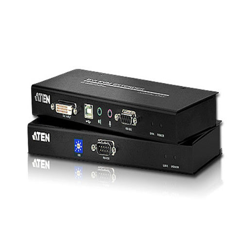 USB DVI Cat 5 KVM Extender (1024 x 768@60m)