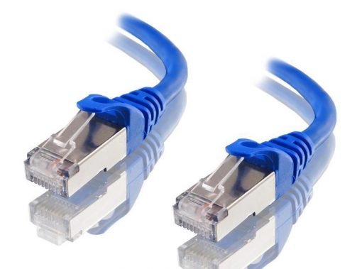 Astrotek CAT6A Shielded Ethernet Cable 20m Blue Color 10GbE RJ45 Network LAN Patch Lead S/FTP LSZH Cord 26AW